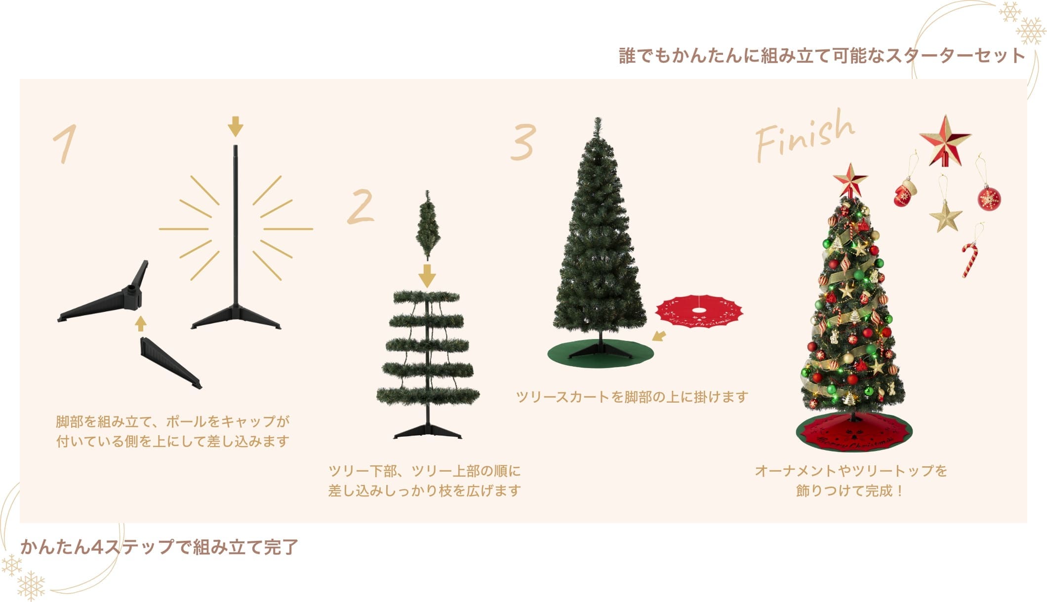 今年のテーマは「誰かの笑顔のために楽しむクリスマス」。2025年