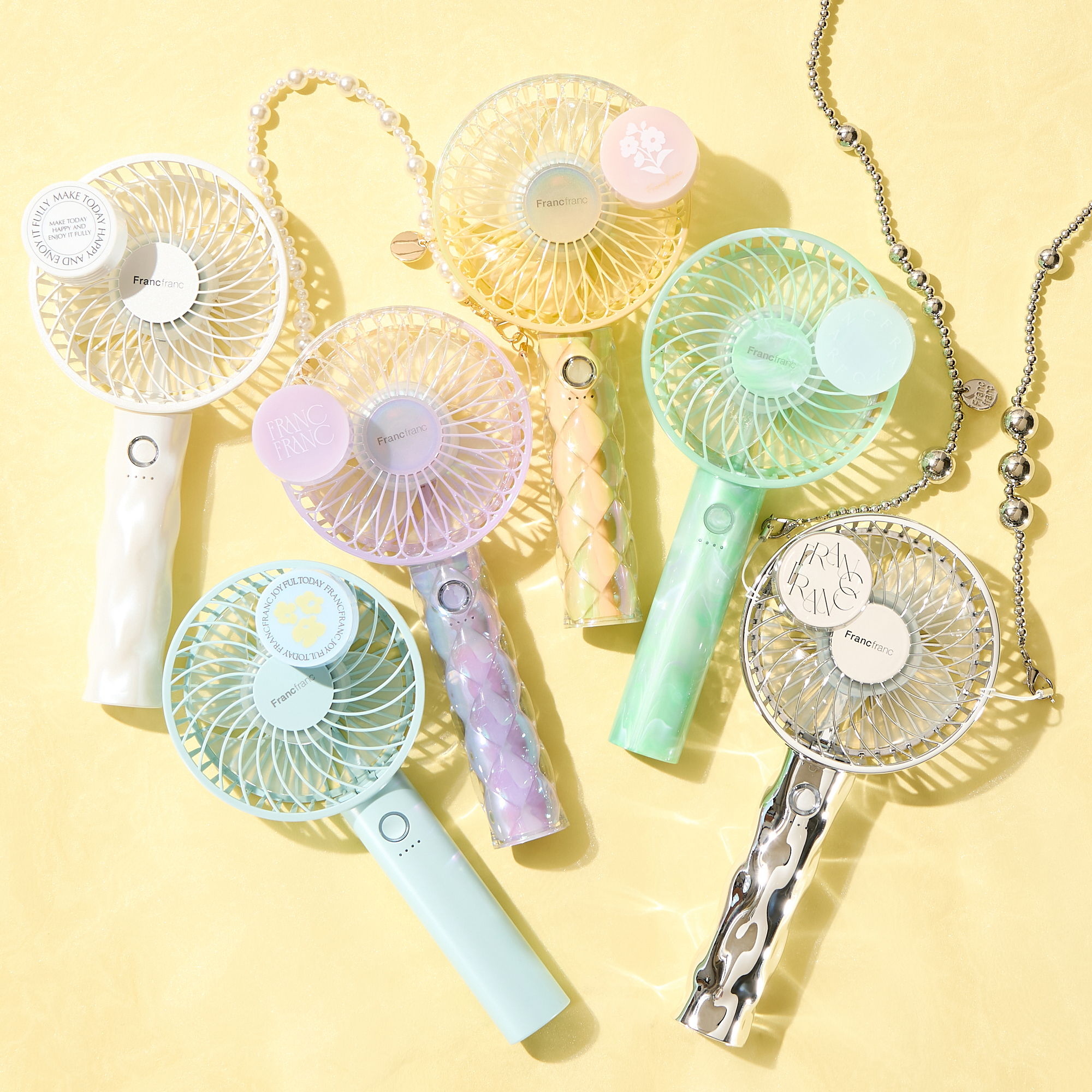 自分らしく自由に、“きらめく夏”を楽しめる「フレ ハンディファン