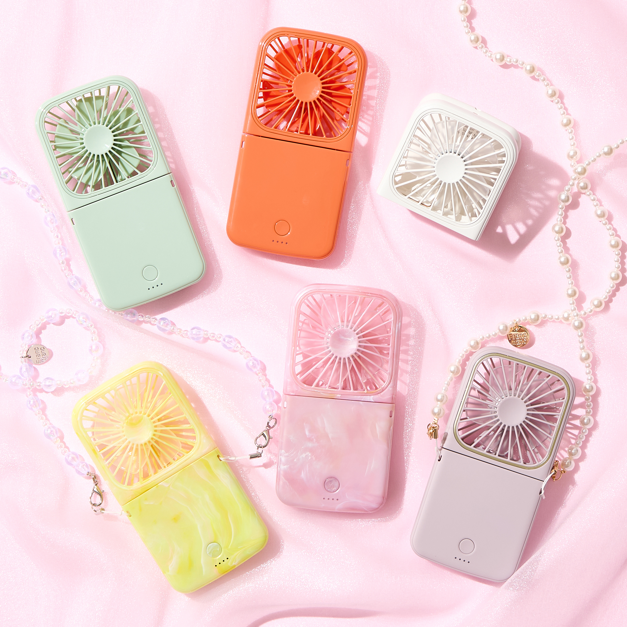 Francfranc フランフラン☆フレ ハンディファン＆ストラップセット シリーズ累計販売数700万台※1の大ヒットアイテム「フレ ハンディファン