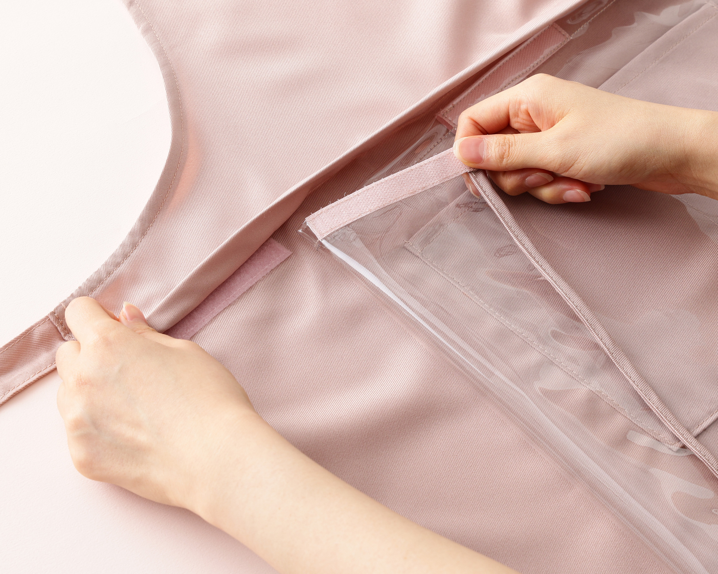 ビニールを取り外せる2WAY仕様