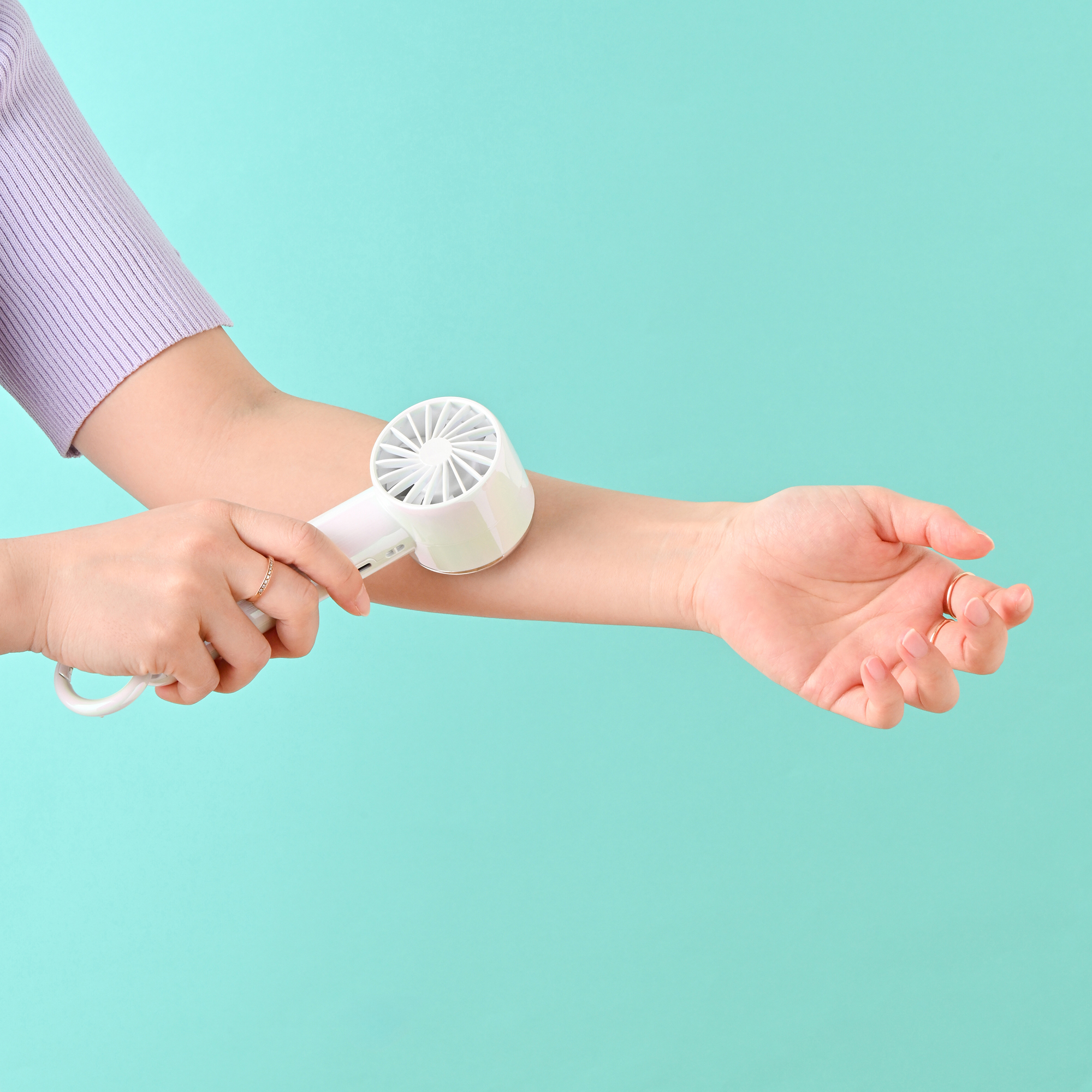 肌に直接当ててクールダウン