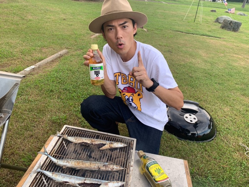 くっつきやすい網でも魚を綺麗においしく焼ける方法を教えて！」【お願い！たけだバーベキュー #10】 | ソトレシピ｜キャンプ飯レシピ＆アウトドア ライフ・プラットフォーム