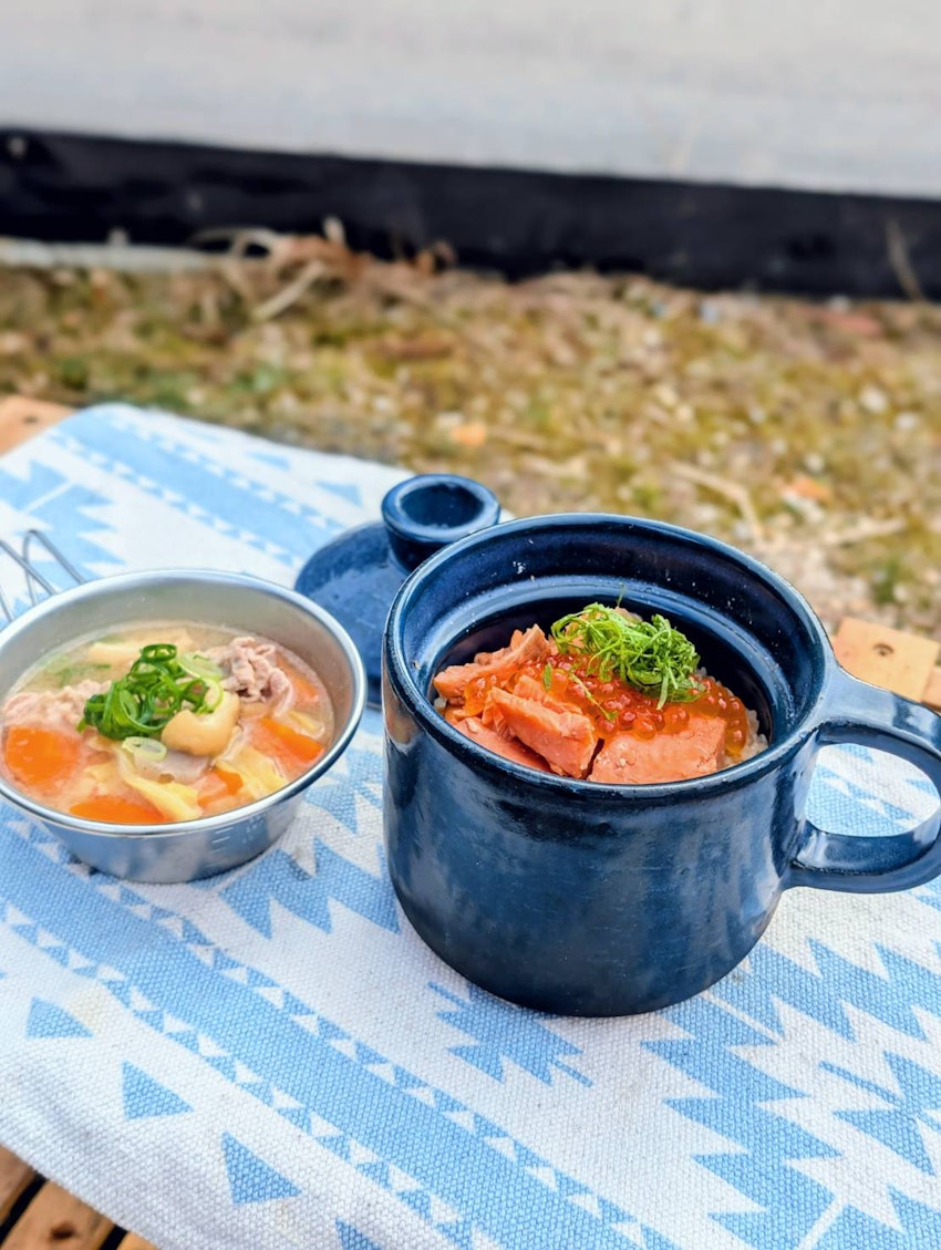 おまぐはんで作るはらこ飯
