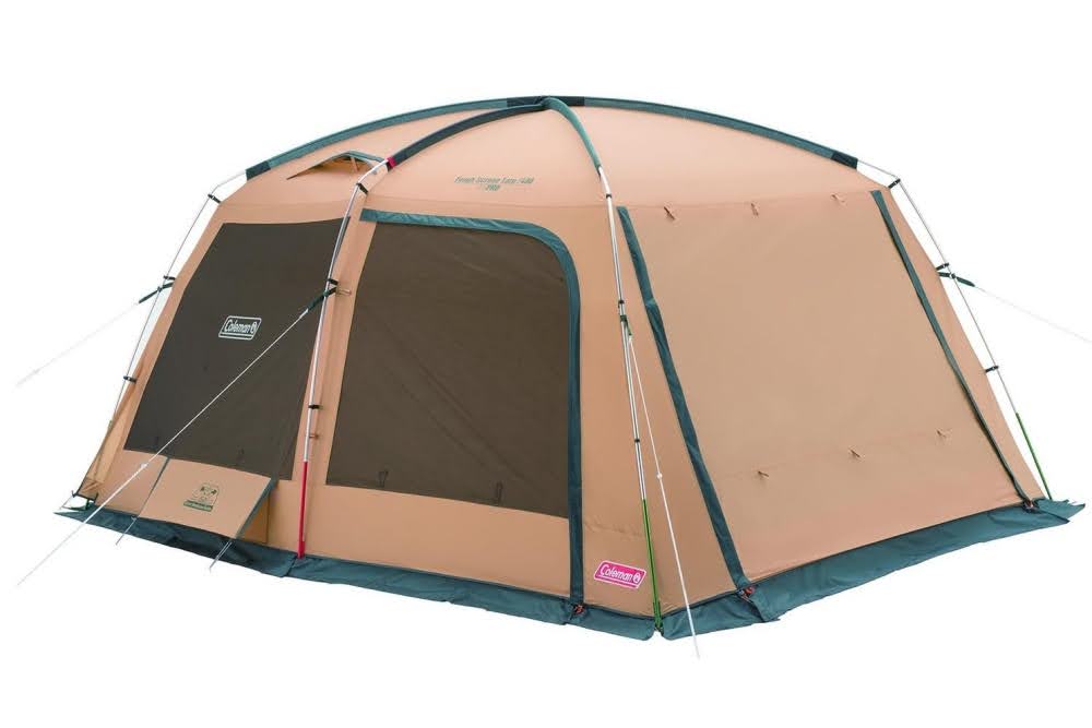 はね上げポール付 DOD いつかのタープ 黒ITSUKA NO TARP（雨の日