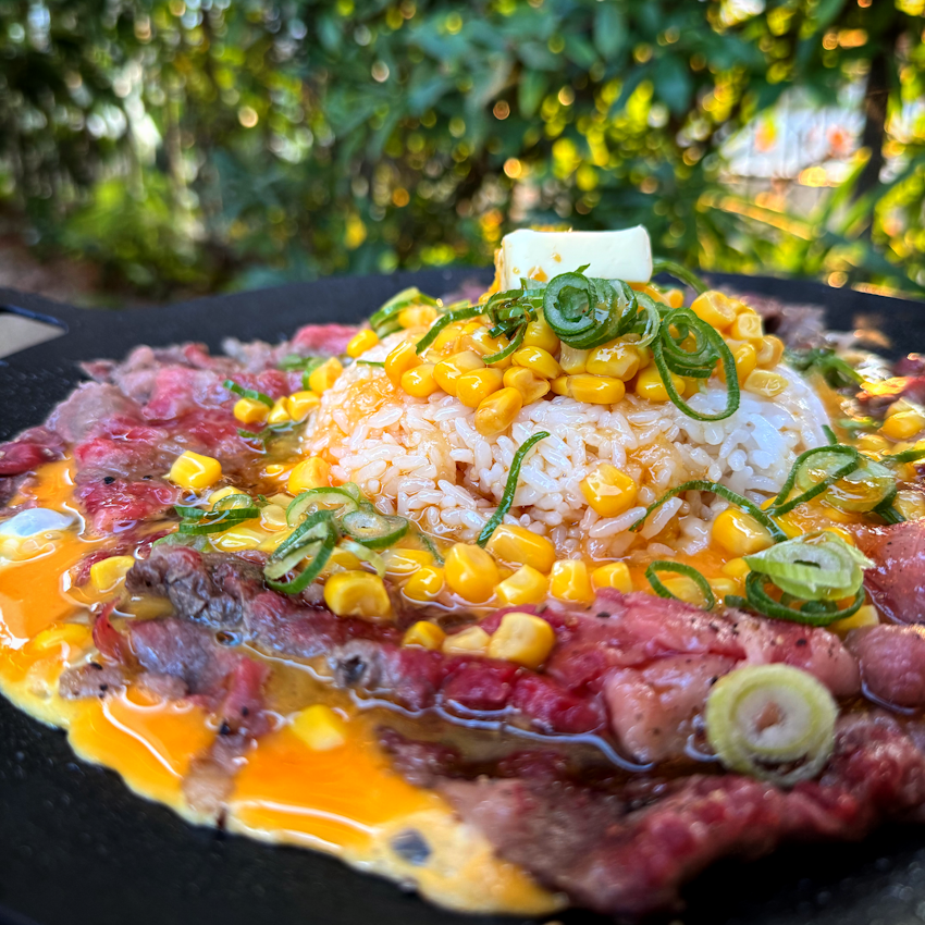 ペッパーランチのすき焼き風