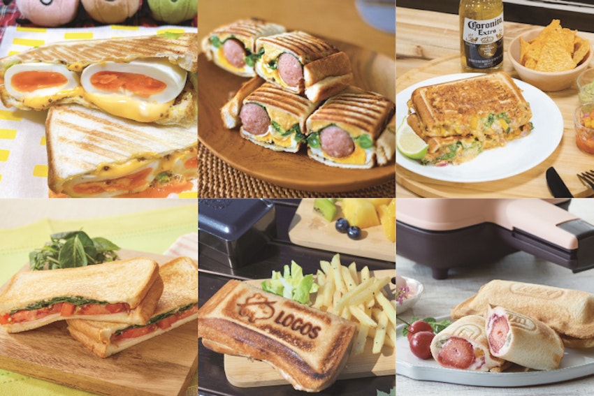 『ホットサンドを楽しむ日』の3月23日に投稿されたホットサンドレシピまとめ