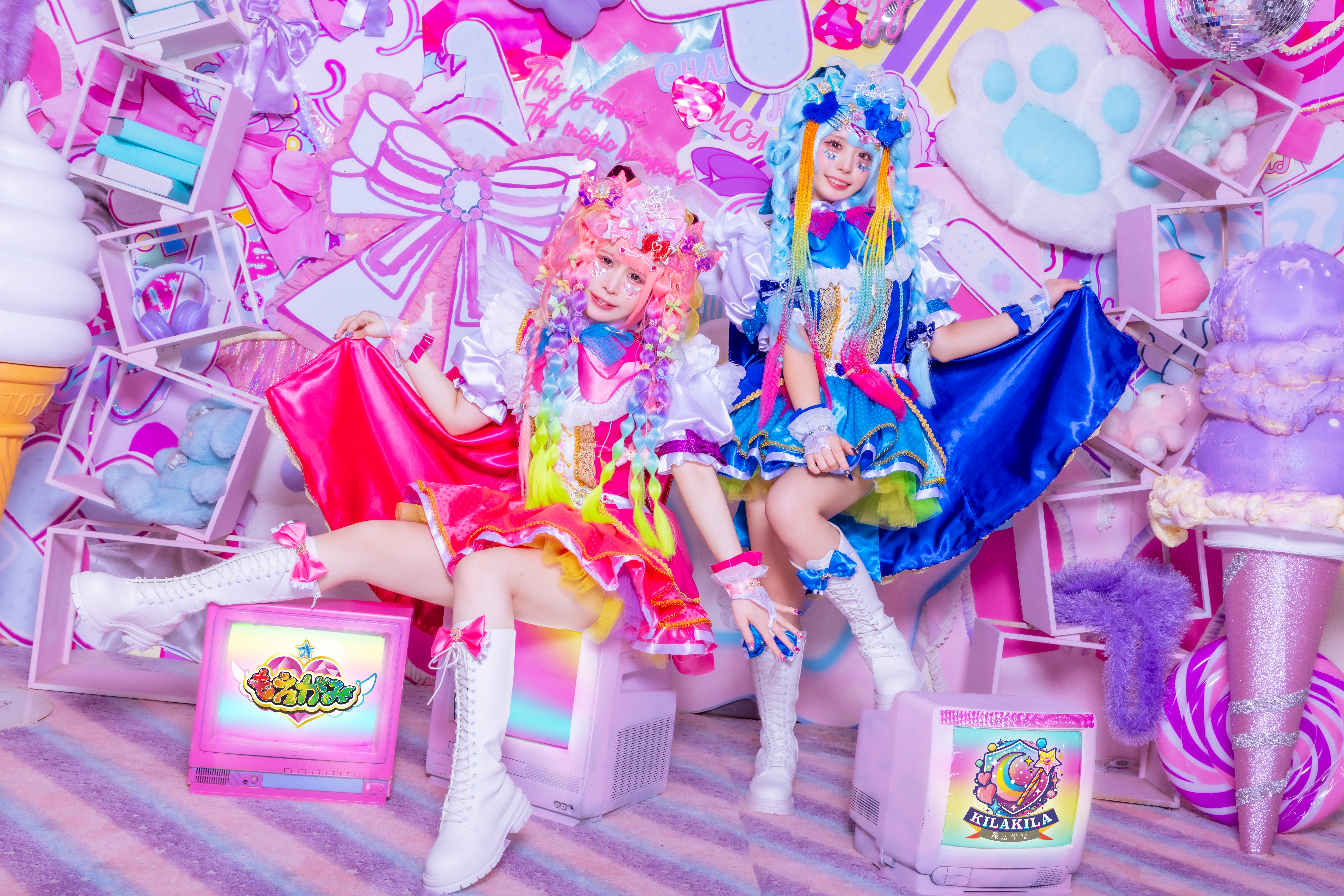 もえがみ──原宿・竹下通りから始まった、ハッピーの魔法をかける2人
