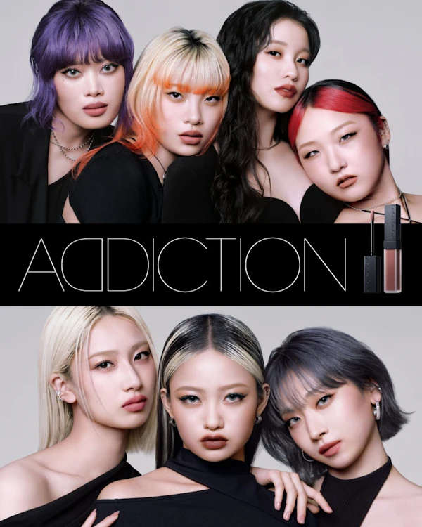 HANA、ADDICTIONの新マットリップ アンバサダーに就任