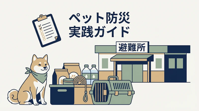ペット防災の実践：自治体・企業が取るべき5つのアクション
