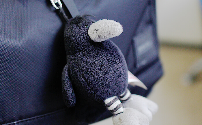 ドイツ・NICI社のカラスキーホルダー。