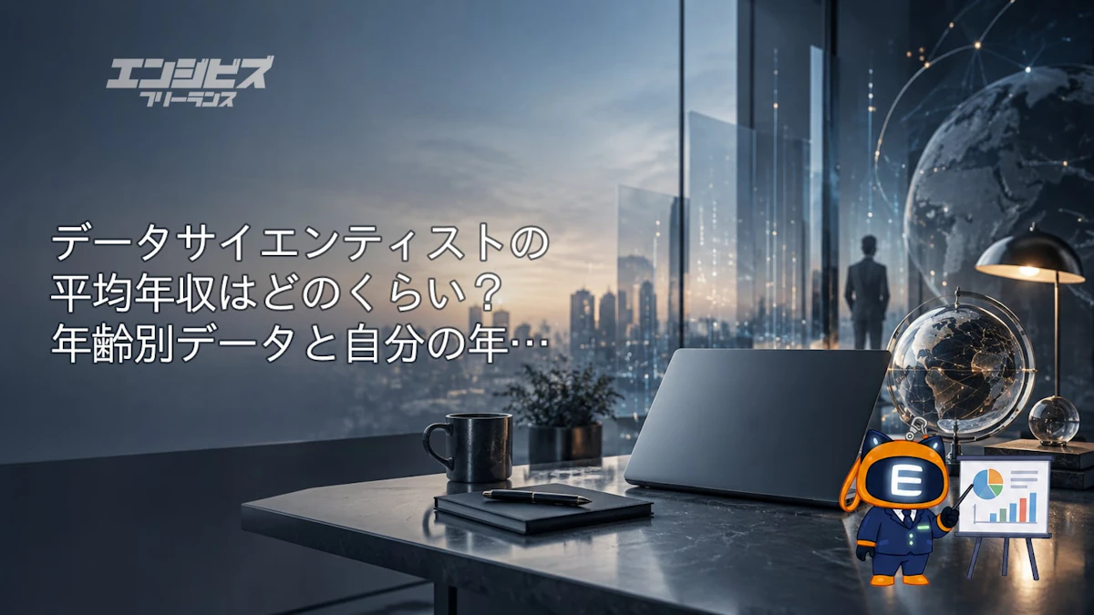 データサイエンティストの平均年収はどのくらい?年齢別データと自分の年収の比べ方