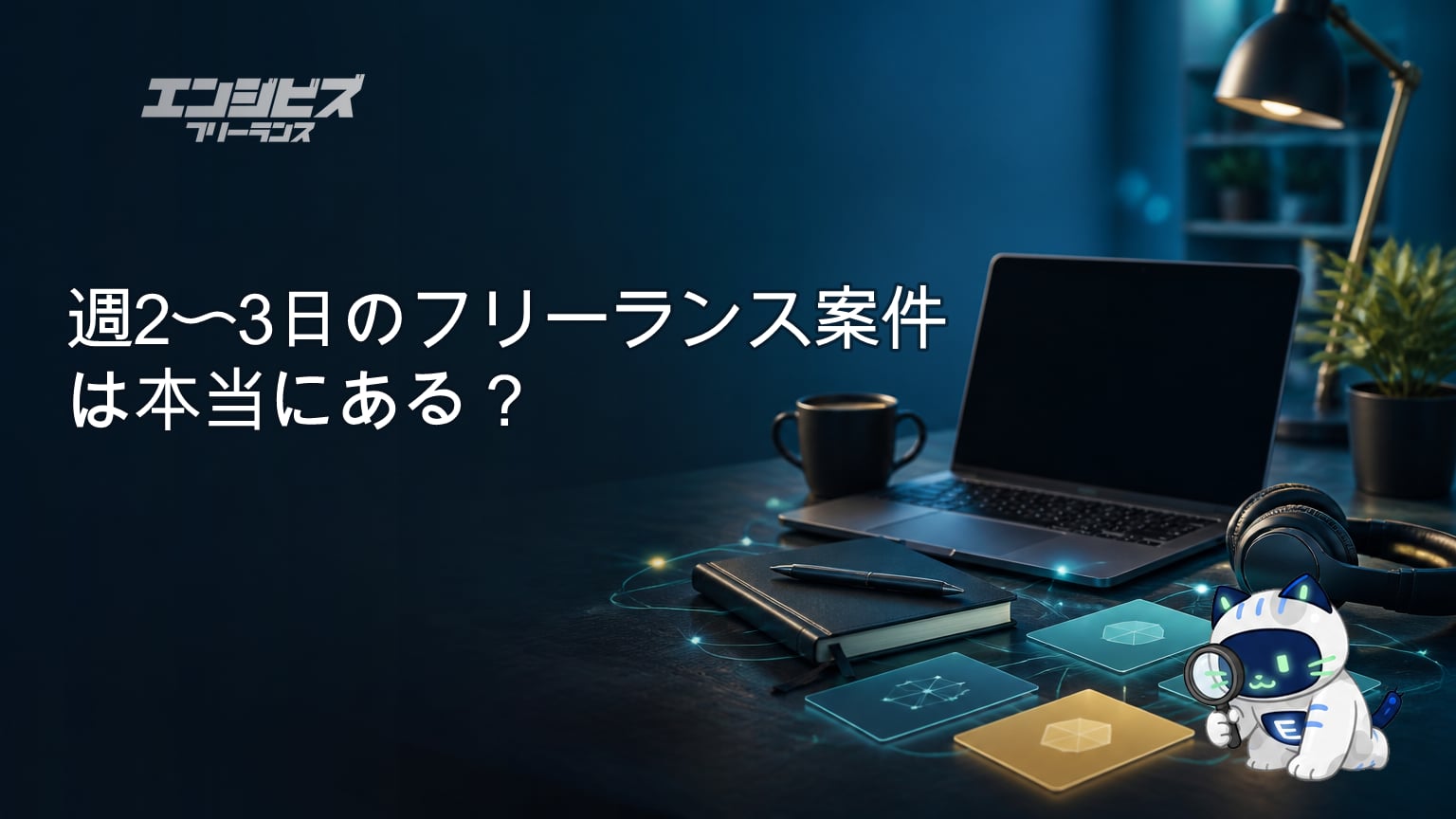 週2〜3日のフリーランス案件は本当にある？出やすい案件例・単価の読み方・獲得ルートを解説