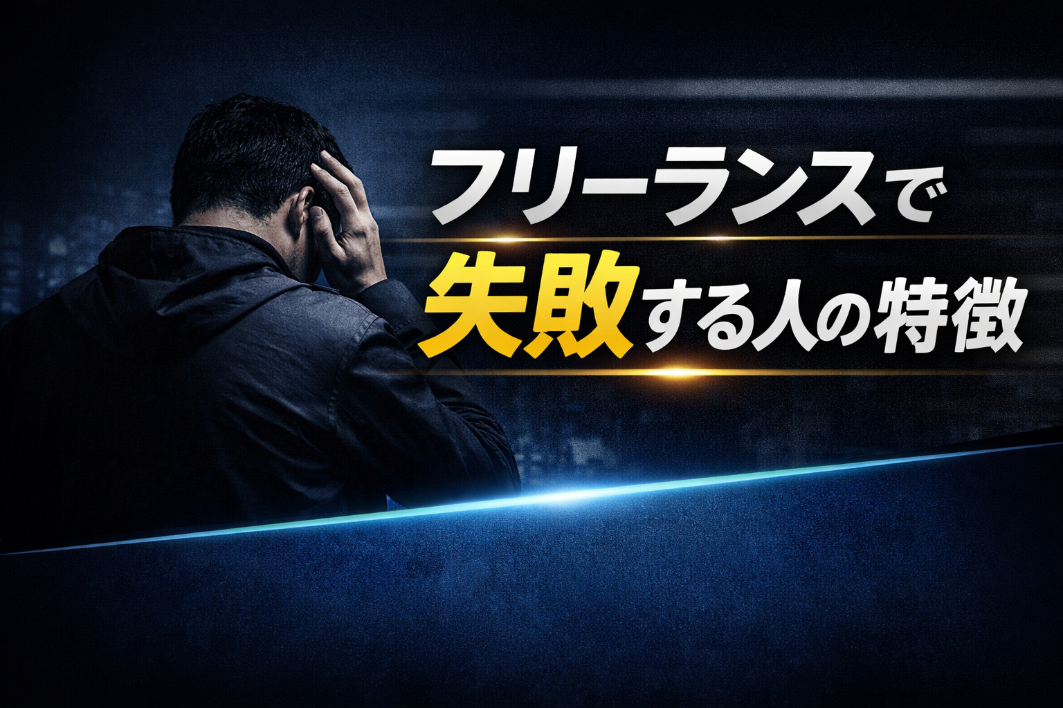 フリーランスで失敗する人の特徴