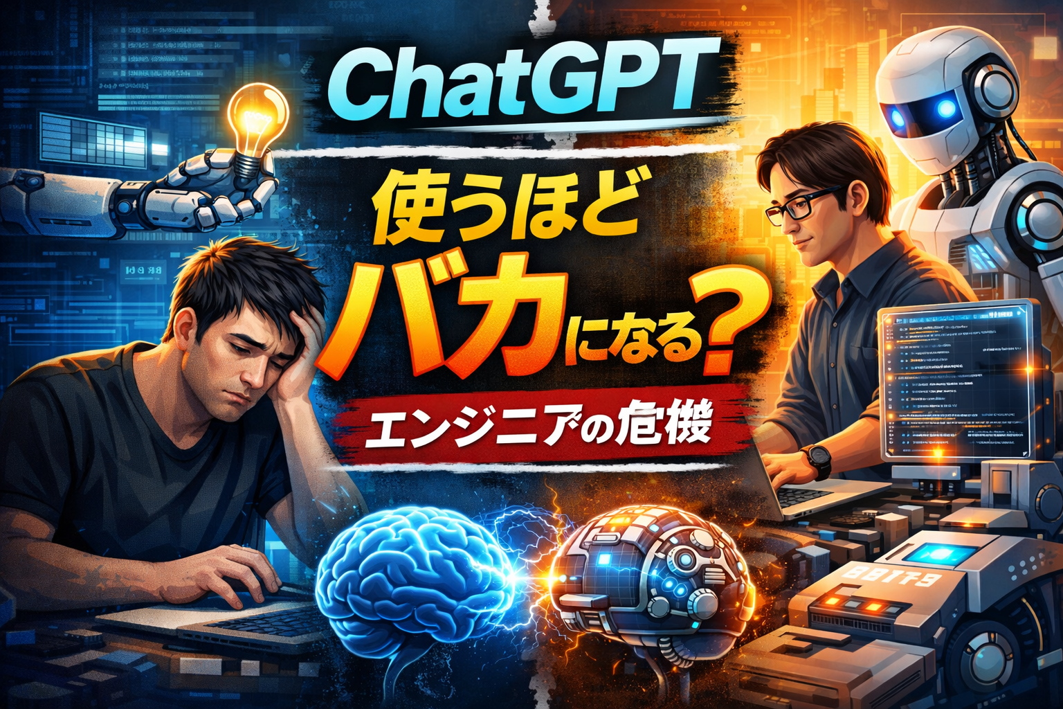 ChatGPTを使うほどバカになる？エンジニアがハマる罠