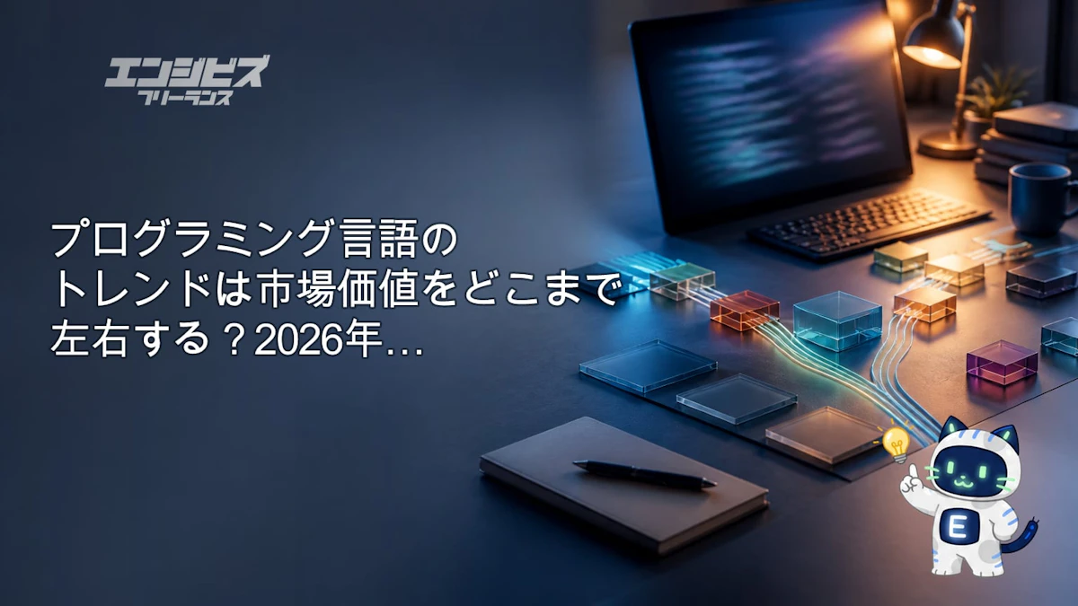 プログラミング言語のトレンドは市場価値をどこまで左右する?2026年に乗り換えを判断する基準
