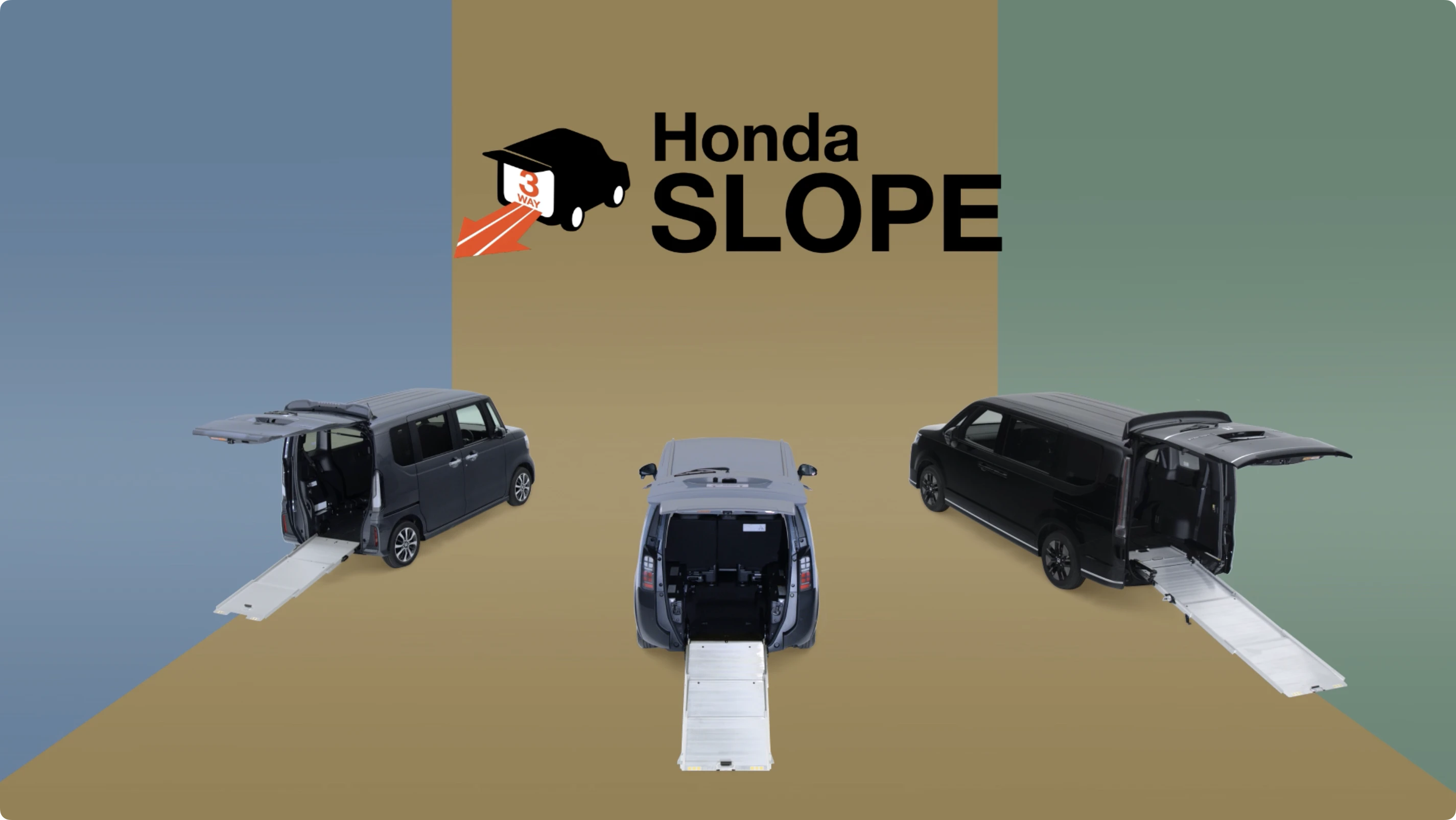 Honda SLOPE is 3WAY