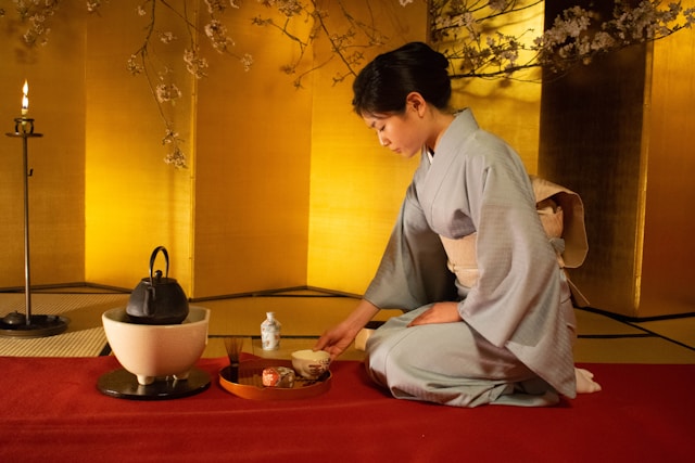 The history of tea ceremony 