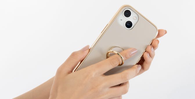 「マットカラースマートフォンリング」イメージ画像