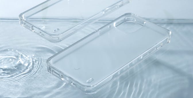 「クリア耐衝撃ケース」イメージ画像