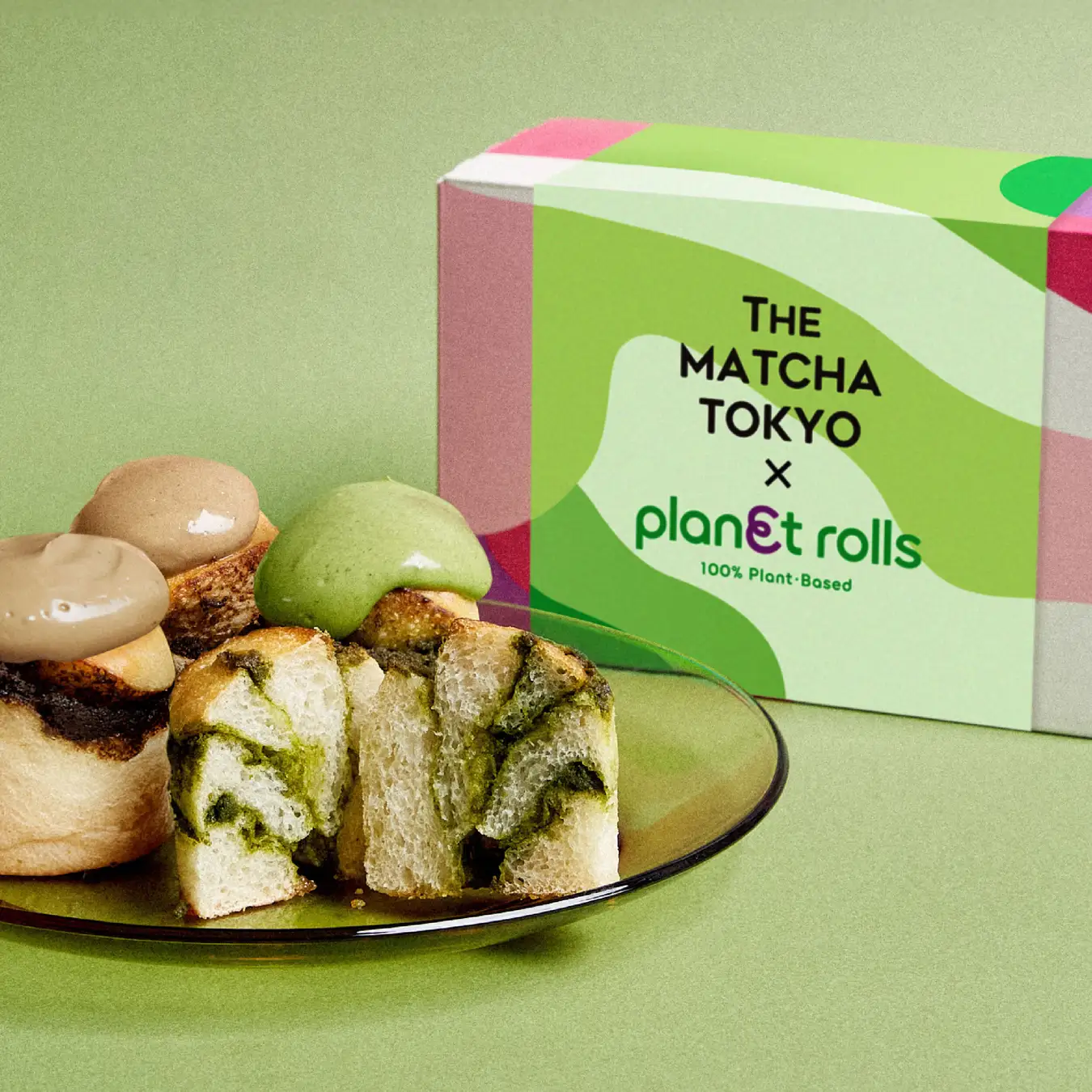THE MATCHA TOKYOとplanet rollsがコラボ。オーガニック抹茶を楽しむプラントベースロール新登場