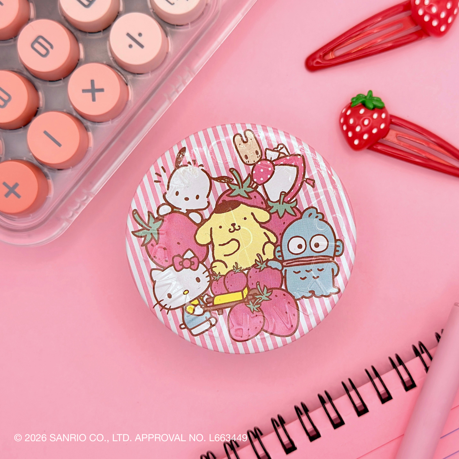 サンリオキャラクターと楽しむヴィーガンコスメ