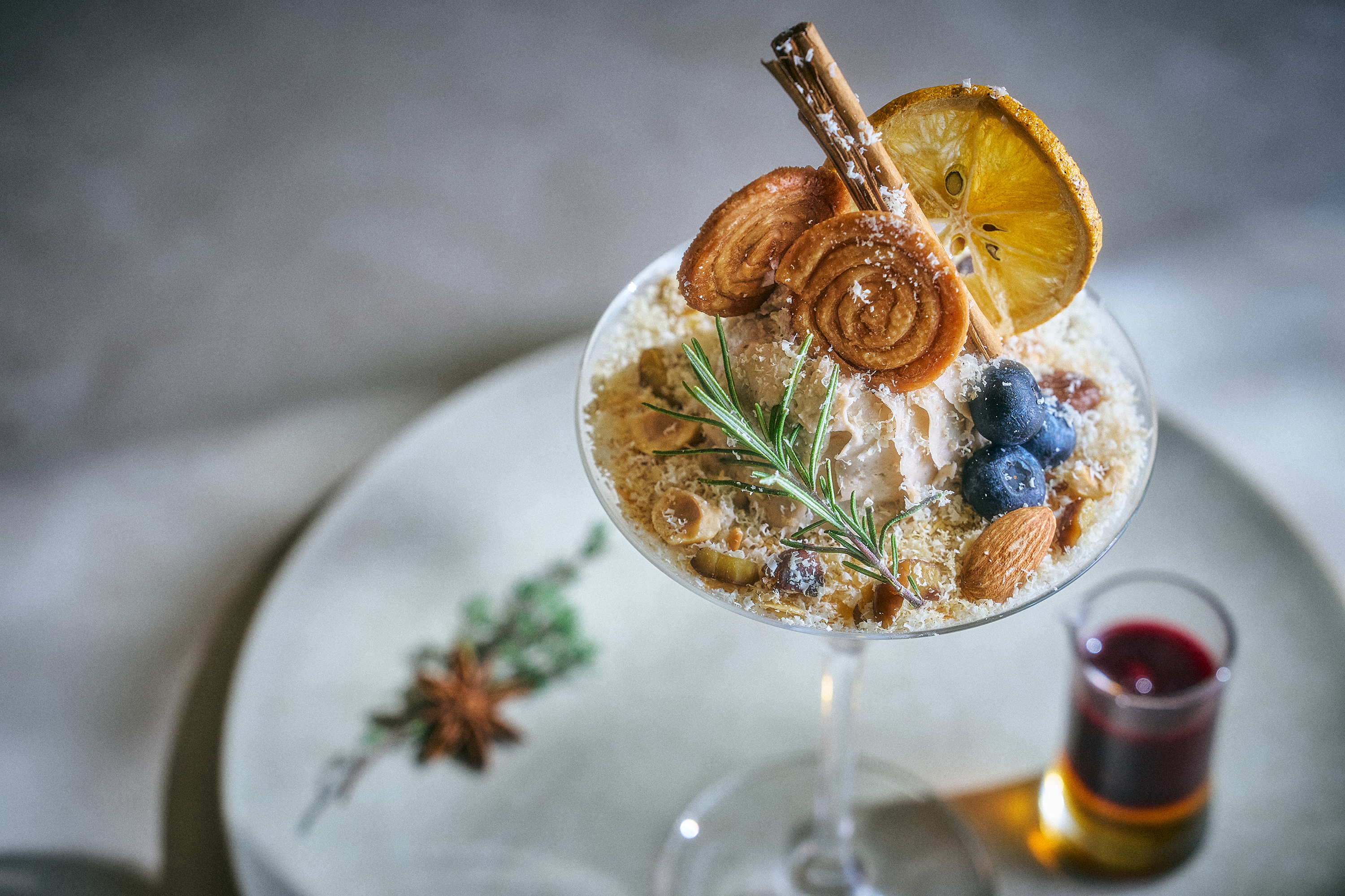 ホテルが本気で作る、100％植物由来のモンブランパフェ