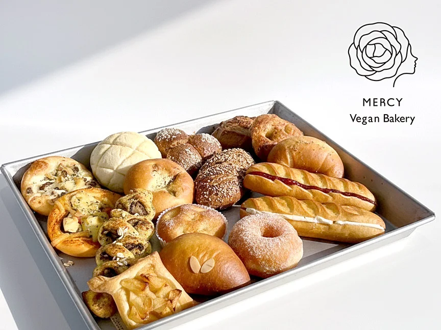 京都駅エリアに 植物性100%ヴィーガンパン専門店「MERCY Vegan Bakery」 が誕生！