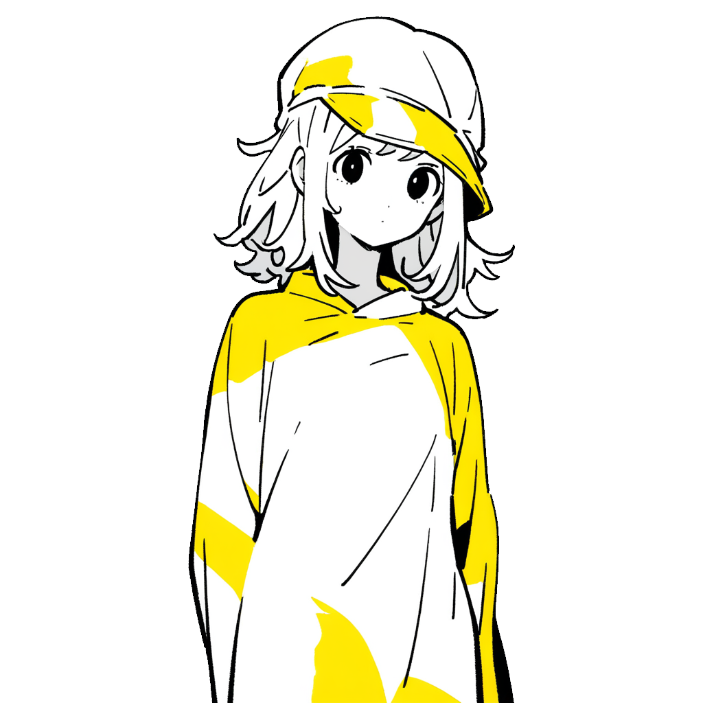 サンバイザーを被る女の子