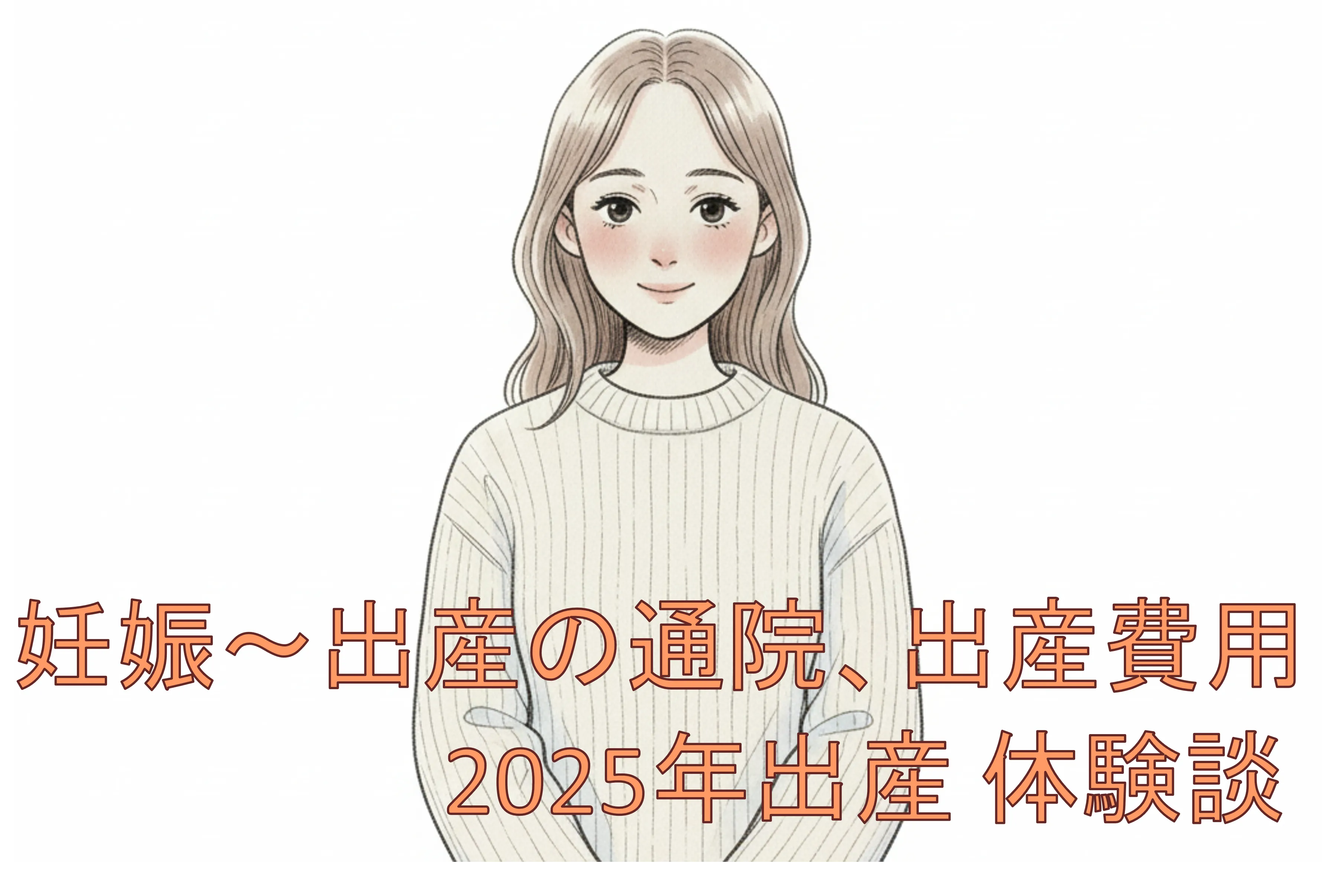 妊娠～出産の通院、出産費用。2025年出産の体験談