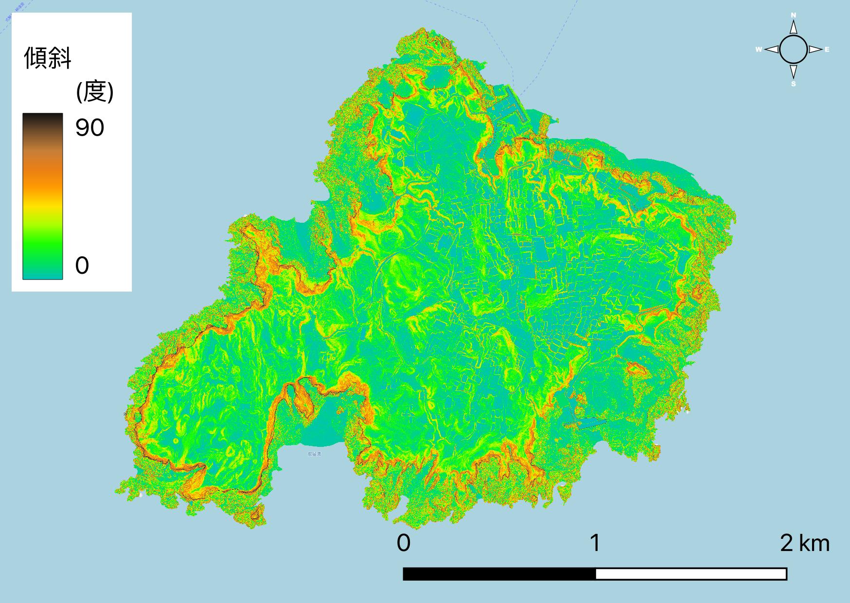 東京都全域 2500地形図 geotiff - オフィス用品一般