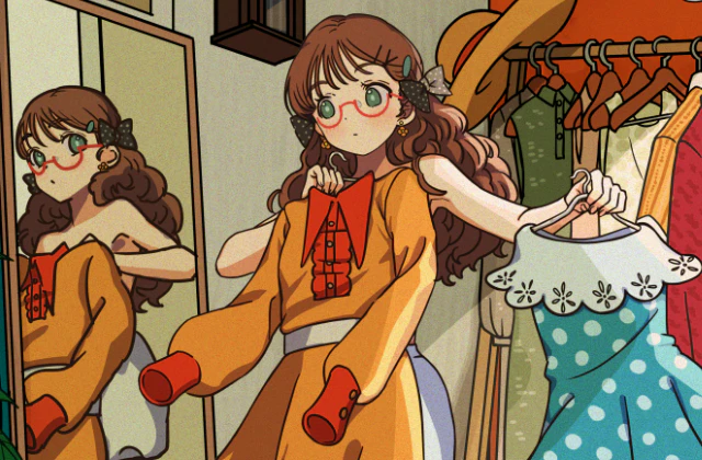 どの服にする？