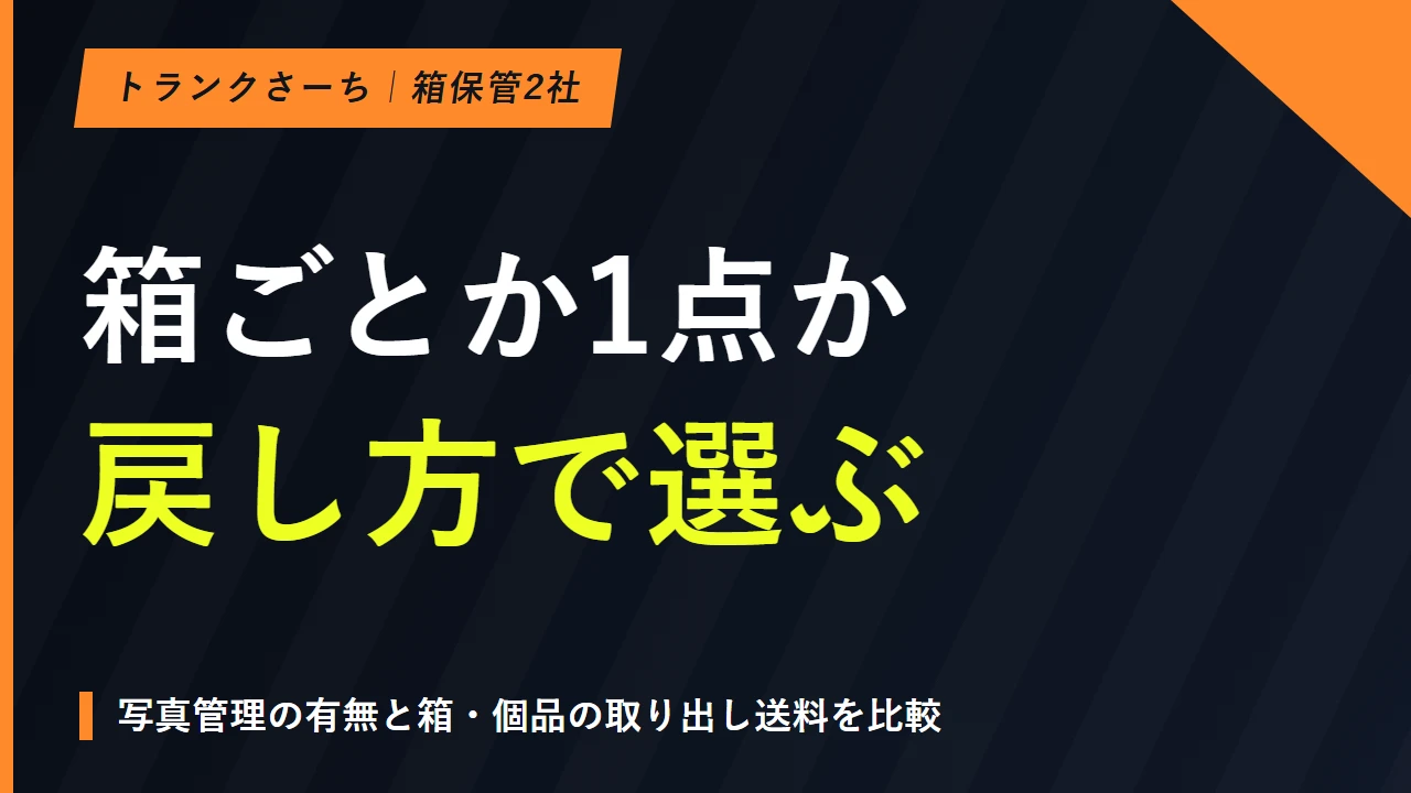 minikuraとサマリーポケットを比較｜料金と戻し方の違いのサムネイル