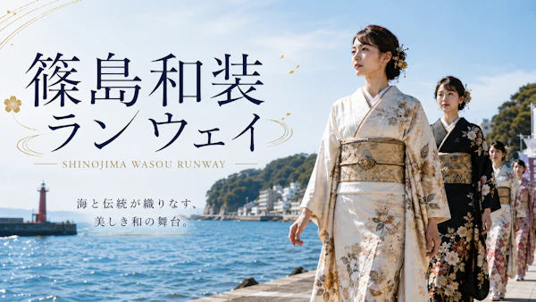 篠島和装ランウェイ2026 公式ホームページを公開しました
