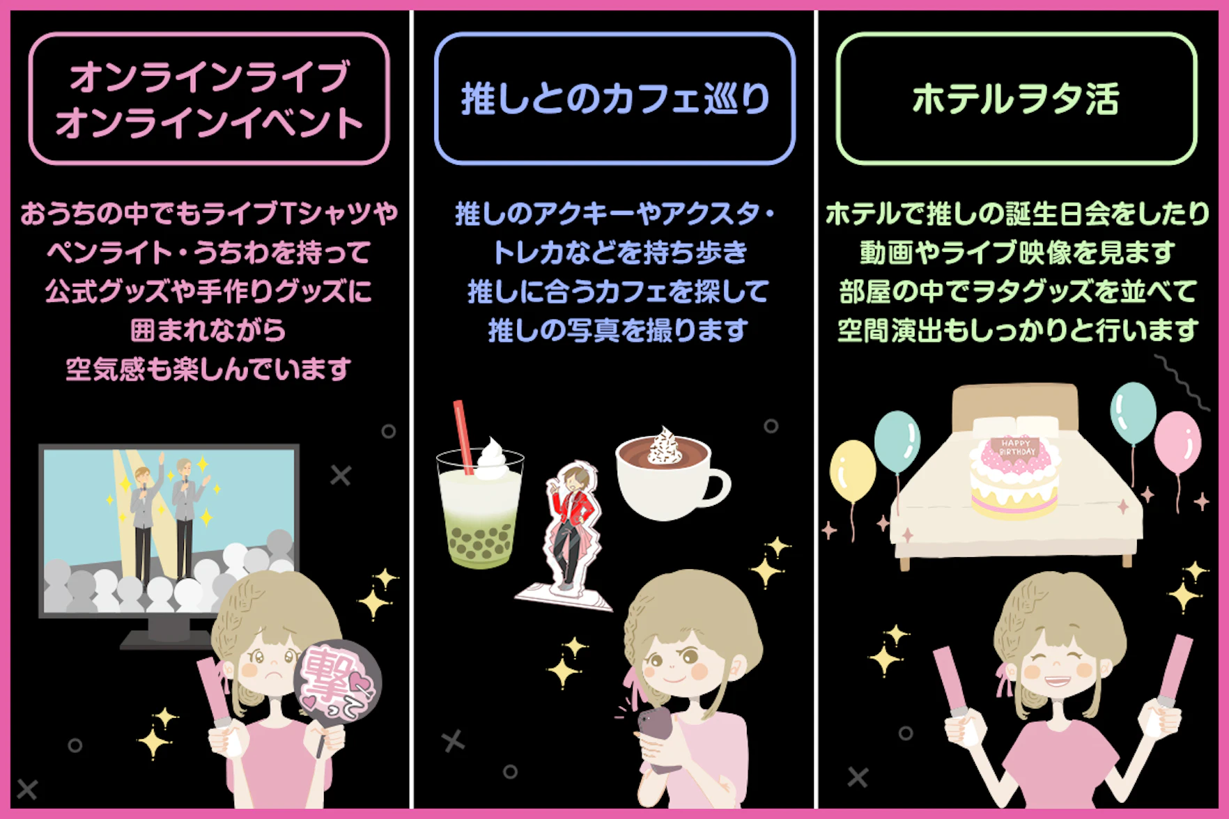  多様化する推し方。でもそれってみんながやってるの？