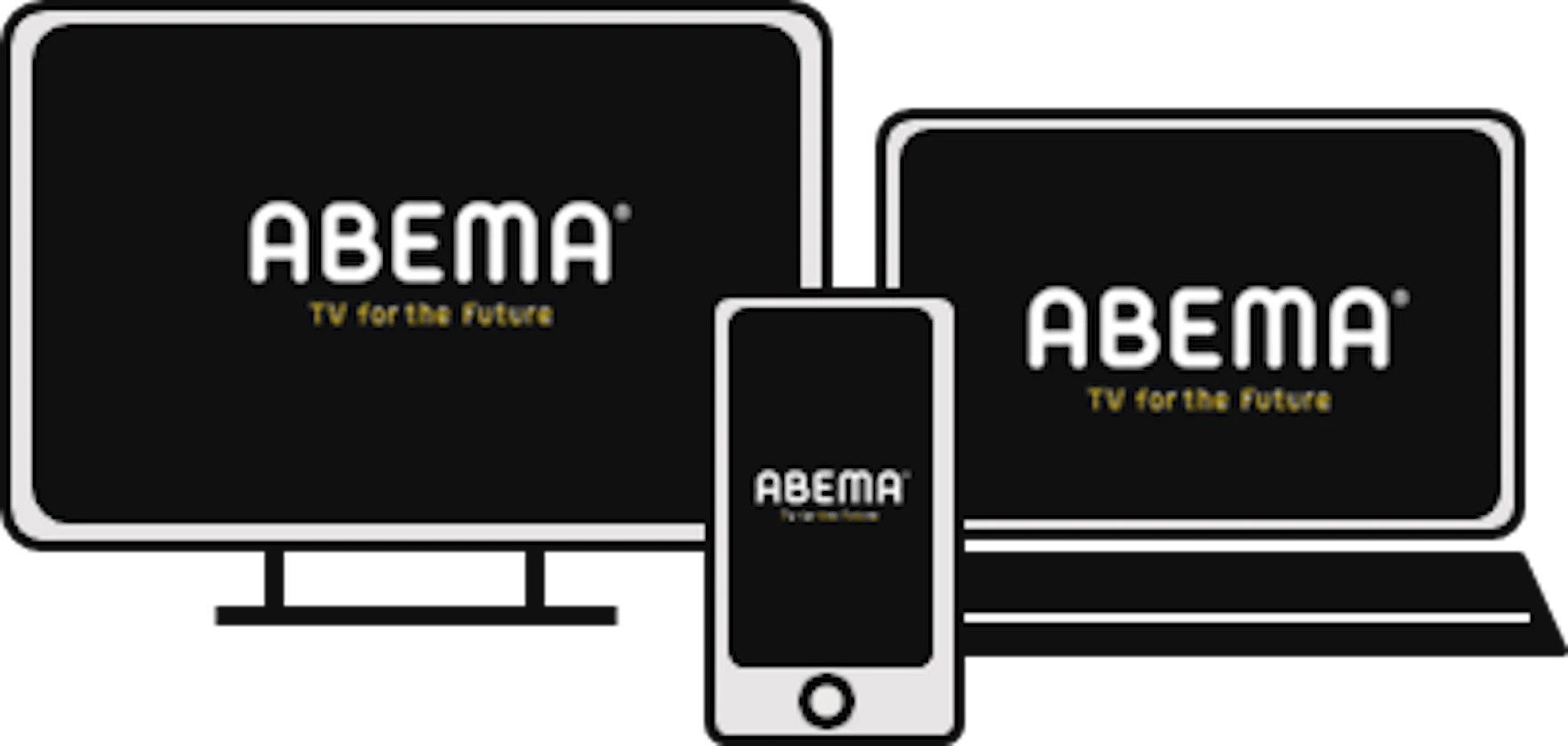 ABEMAロゴ　デバイス