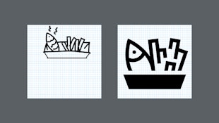 From Sketches to Pictograms