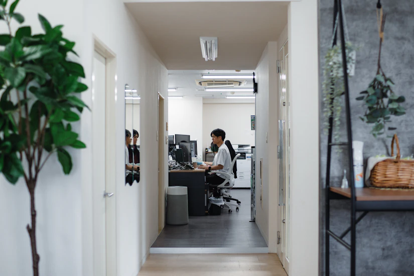 ノベルティオフィスの写真。