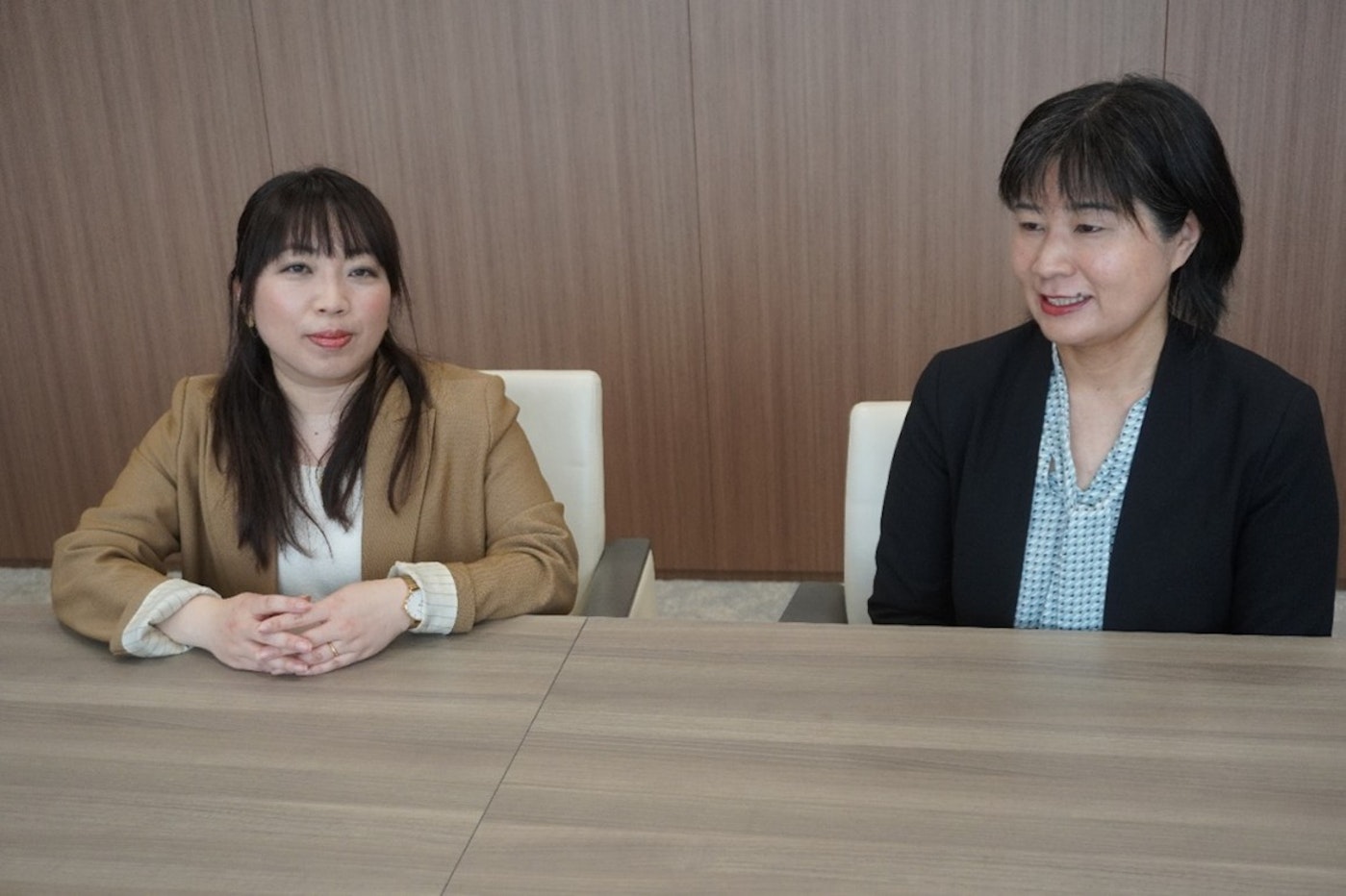 サステナビリティについて語る担当者