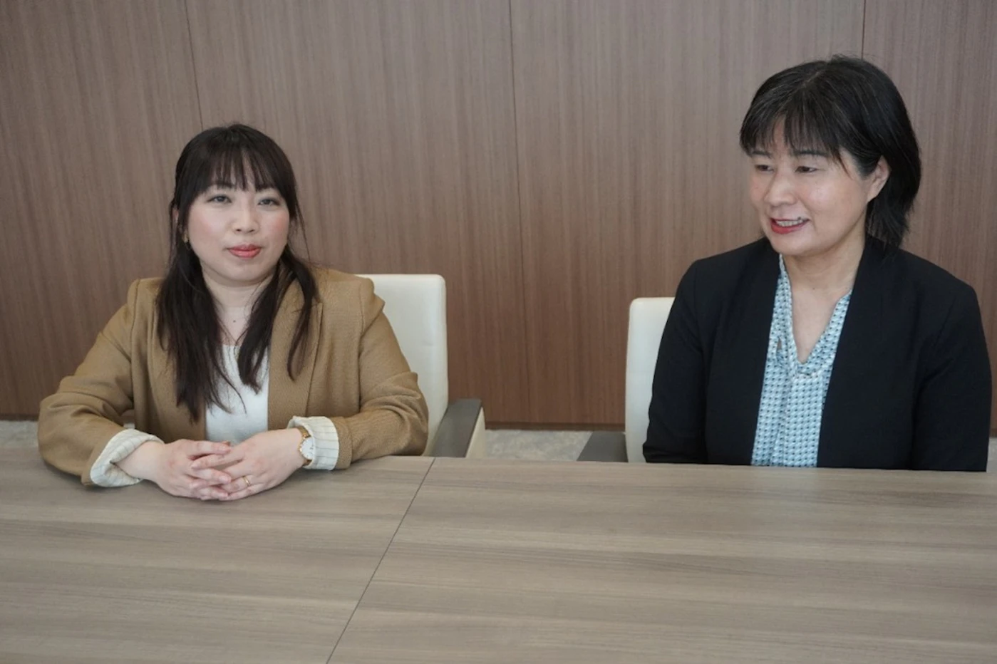 サステナビリティについて語る担当者