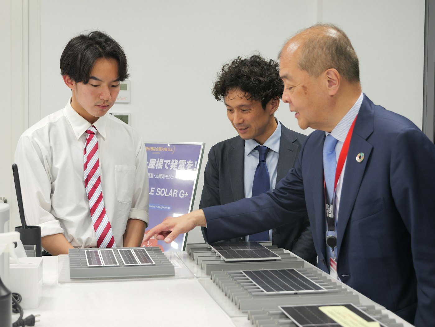 ご説明をいただいている様子