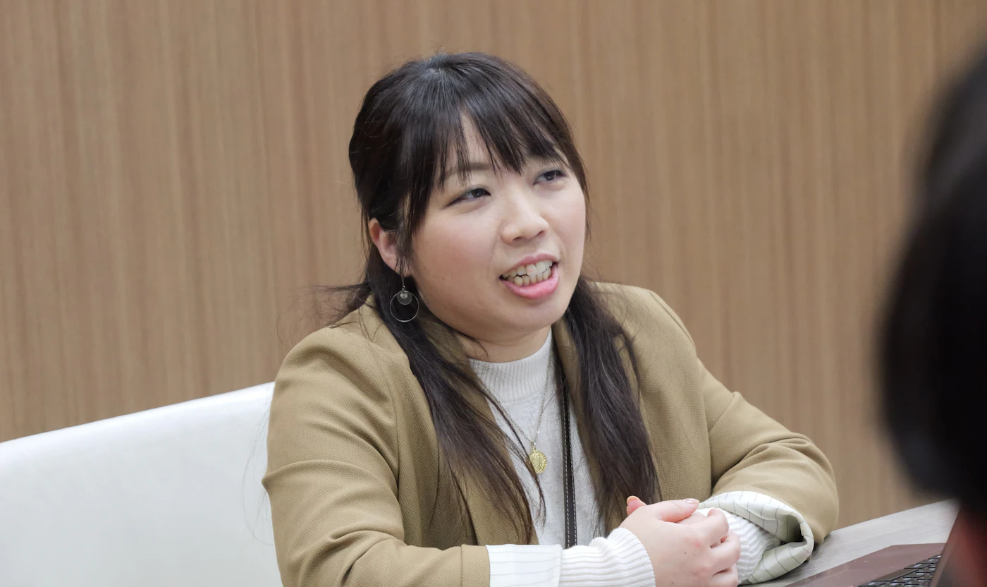 サステナビリティについて語る担当者