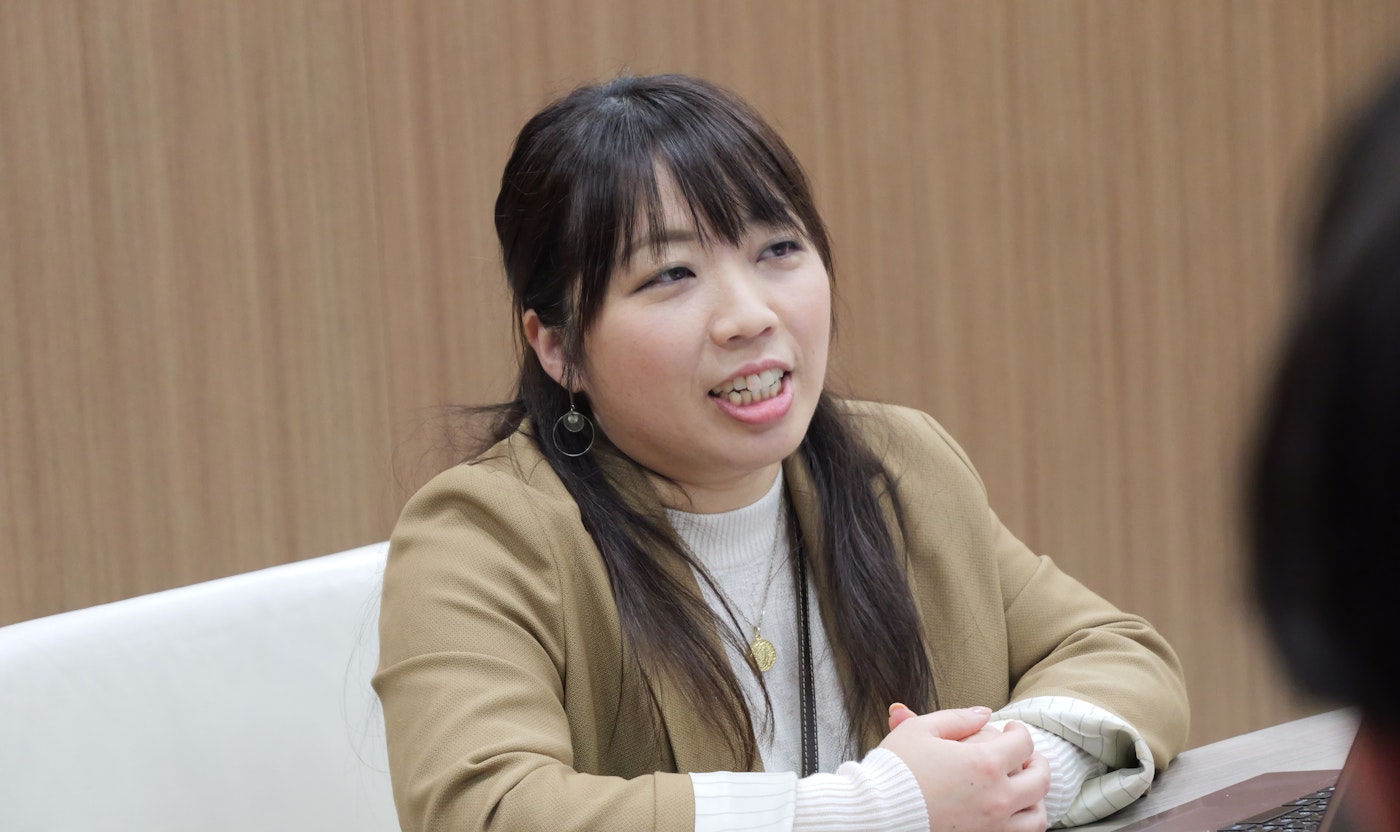 サステナビリティについて語る担当者