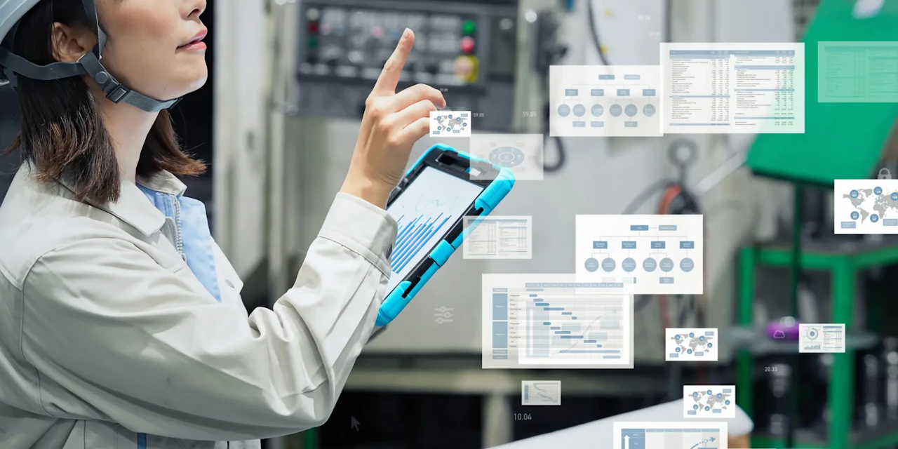 工場の運用最適イメージ