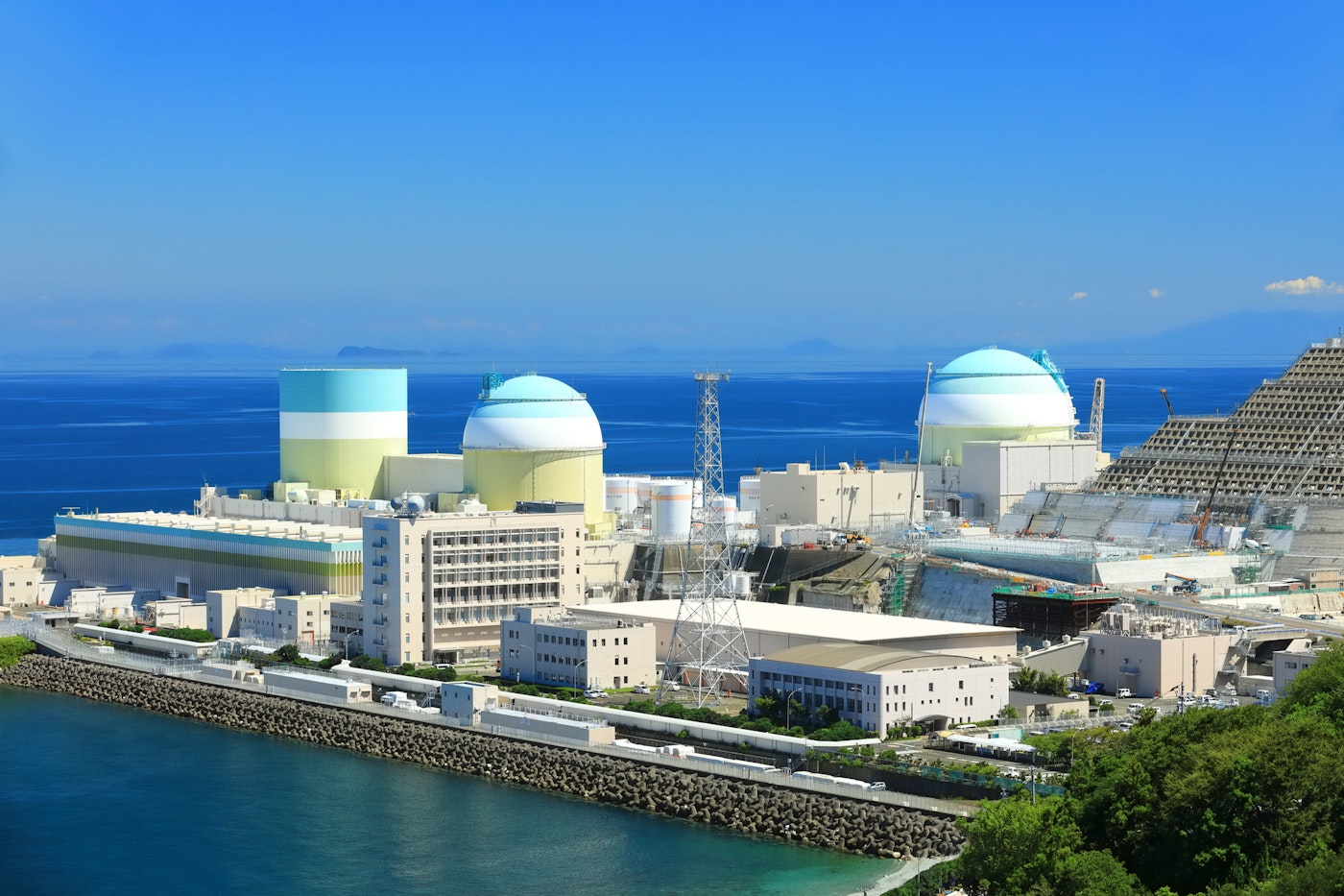 原子力発電所の写真