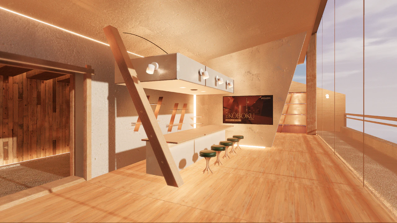 販売向けVRChatワールド ”ROOM KOBOKU”
