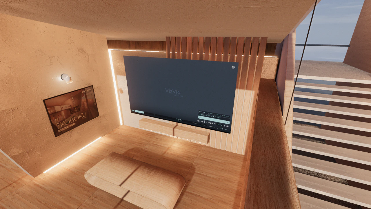 販売向けVRChatワールド ”ROOM KOBOKU”