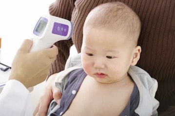 赤ちゃん 体温測定