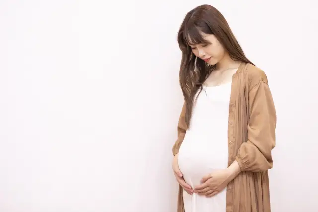 妊婦 女性 妊娠7ヶ月