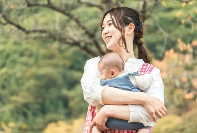 赤ちゃんとお母さん