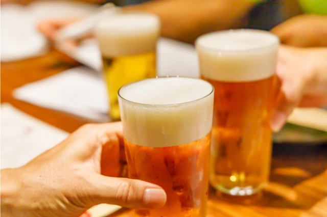 ビール 乾杯